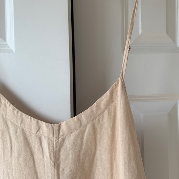 Ali Golden Jumpsuit in raw silk, pink size large - Picture 2 of 5